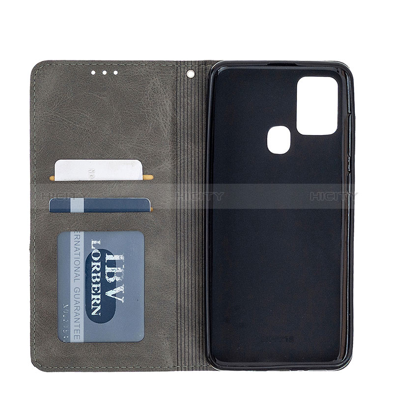 Handytasche Stand Schutzhülle Flip Leder Hülle B07F für Samsung Galaxy A21s