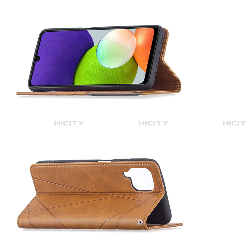 Handytasche Stand Schutzhülle Flip Leder Hülle B07F für Samsung Galaxy A22 4G