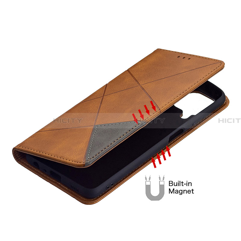 Handytasche Stand Schutzhülle Flip Leder Hülle B07F für Samsung Galaxy A22 4G