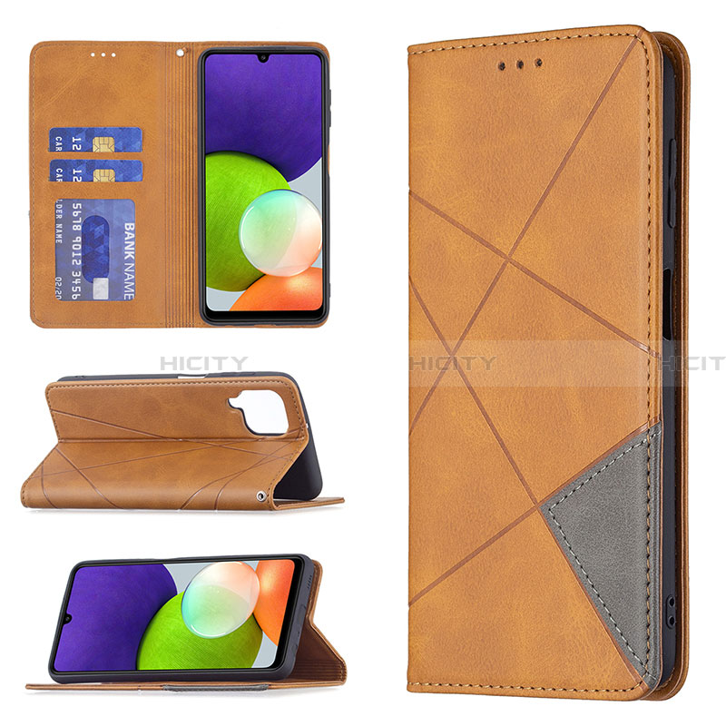 Handytasche Stand Schutzhülle Flip Leder Hülle B07F für Samsung Galaxy A22 4G