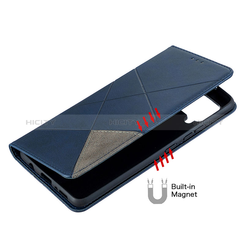 Handytasche Stand Schutzhülle Flip Leder Hülle B07F für Samsung Galaxy A42 5G groß