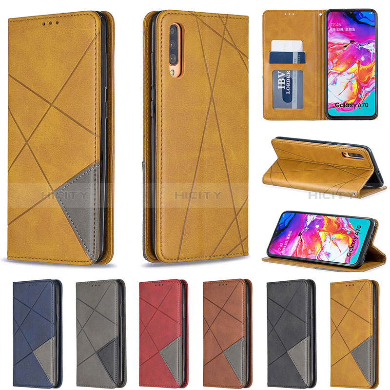 Handytasche Stand Schutzhülle Flip Leder Hülle B07F für Samsung Galaxy A70S