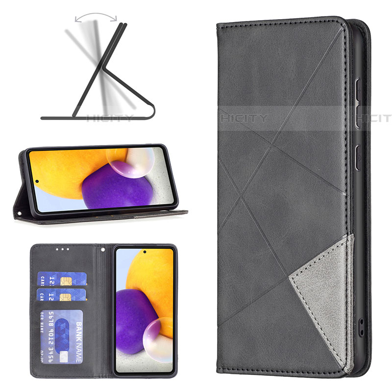 Handytasche Stand Schutzhülle Flip Leder Hülle B07F für Samsung Galaxy A73 5G