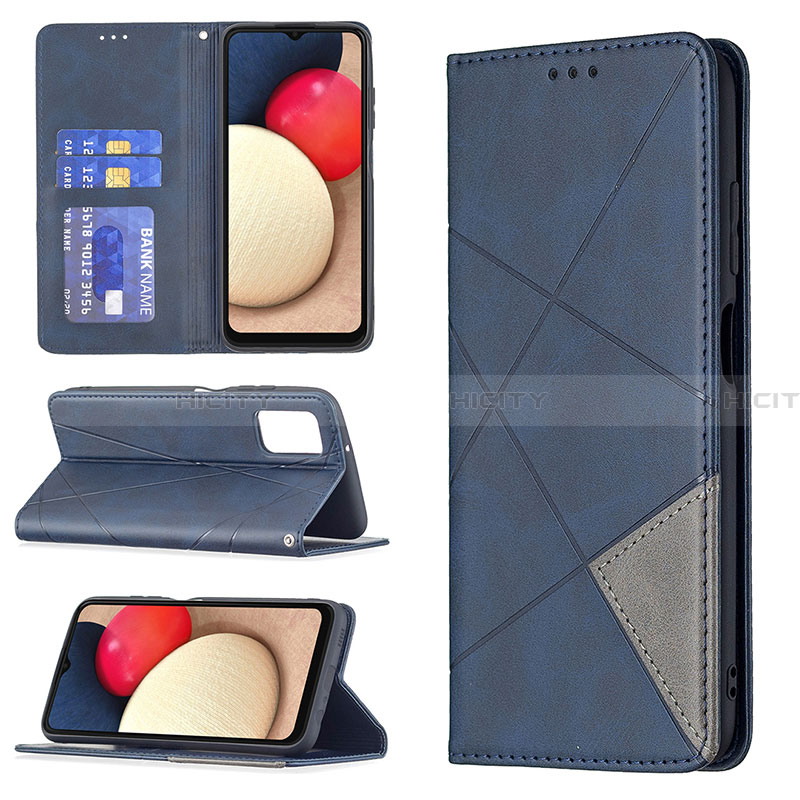 Handytasche Stand Schutzhülle Flip Leder Hülle B07F für Samsung Galaxy F02S SM-E025F