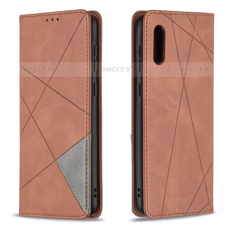 Handytasche Stand Schutzhülle Flip Leder Hülle B07F für Samsung Galaxy M02 groß