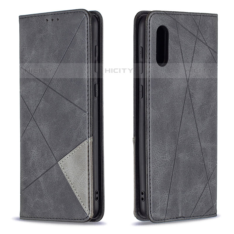 Handytasche Stand Schutzhülle Flip Leder Hülle B07F für Samsung Galaxy M02 groß