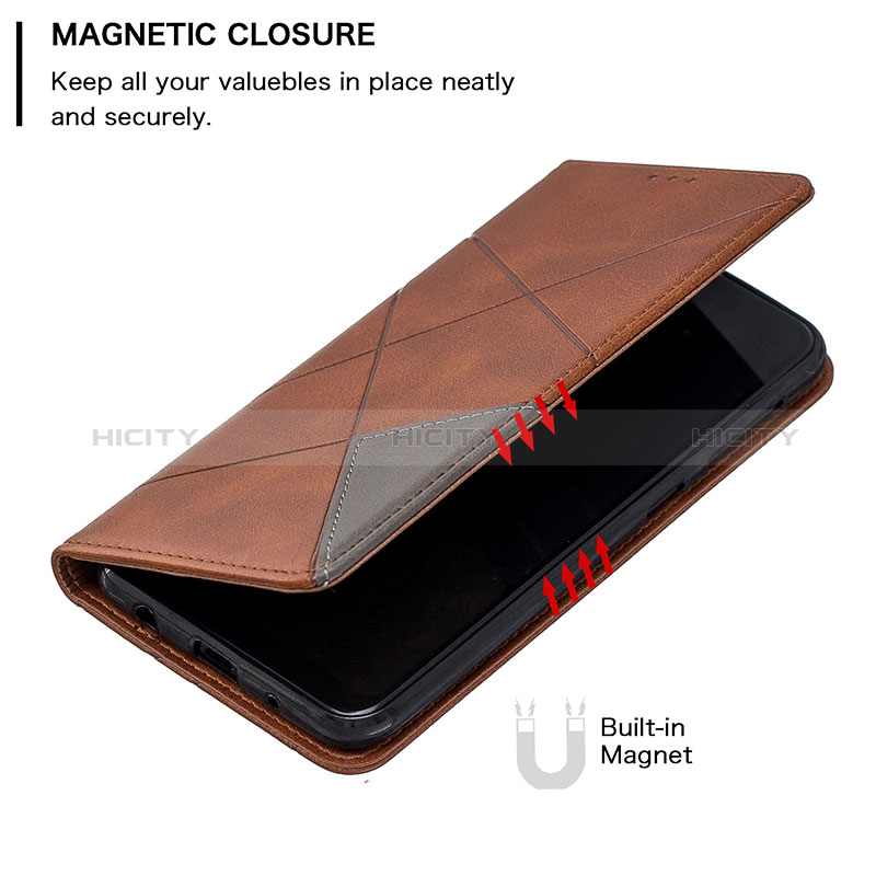 Handytasche Stand Schutzhülle Flip Leder Hülle B07F für Samsung Galaxy M10 groß