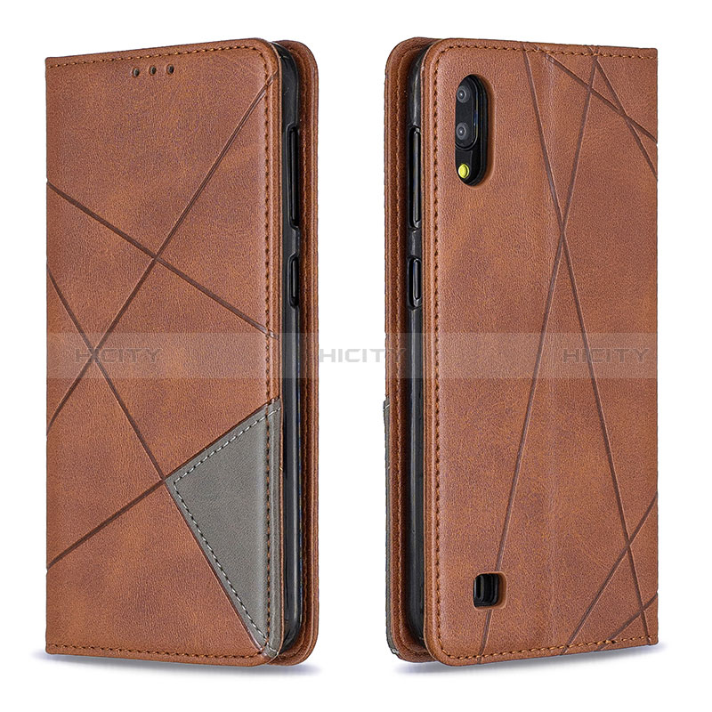 Handytasche Stand Schutzhülle Flip Leder Hülle B07F für Samsung Galaxy M10 groß