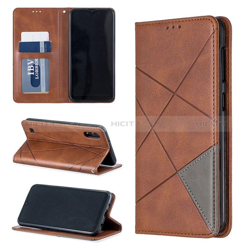 Handytasche Stand Schutzhülle Flip Leder Hülle B07F für Samsung Galaxy M10 groß