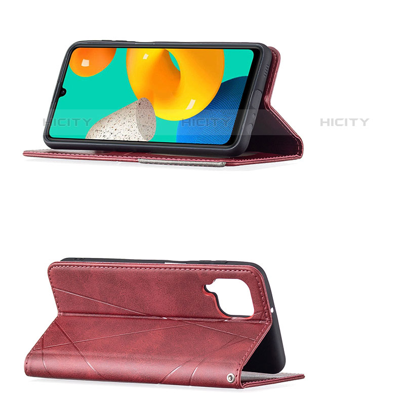 Handytasche Stand Schutzhülle Flip Leder Hülle B07F für Samsung Galaxy M32 4G