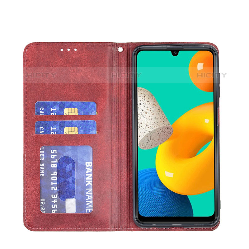 Handytasche Stand Schutzhülle Flip Leder Hülle B07F für Samsung Galaxy M32 4G