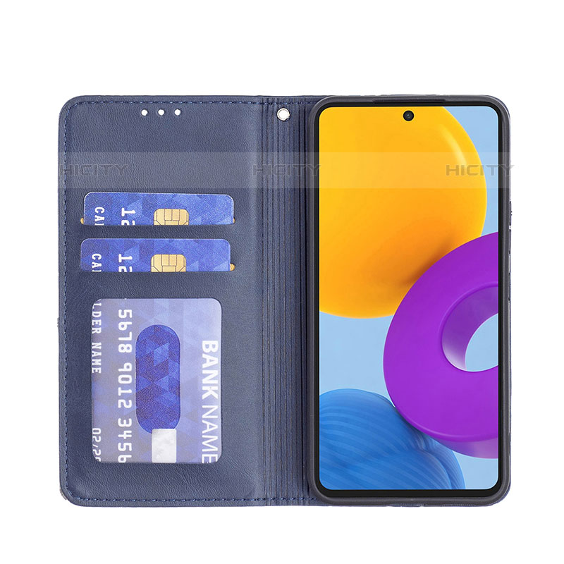 Handytasche Stand Schutzhülle Flip Leder Hülle B07F für Samsung Galaxy M52 5G