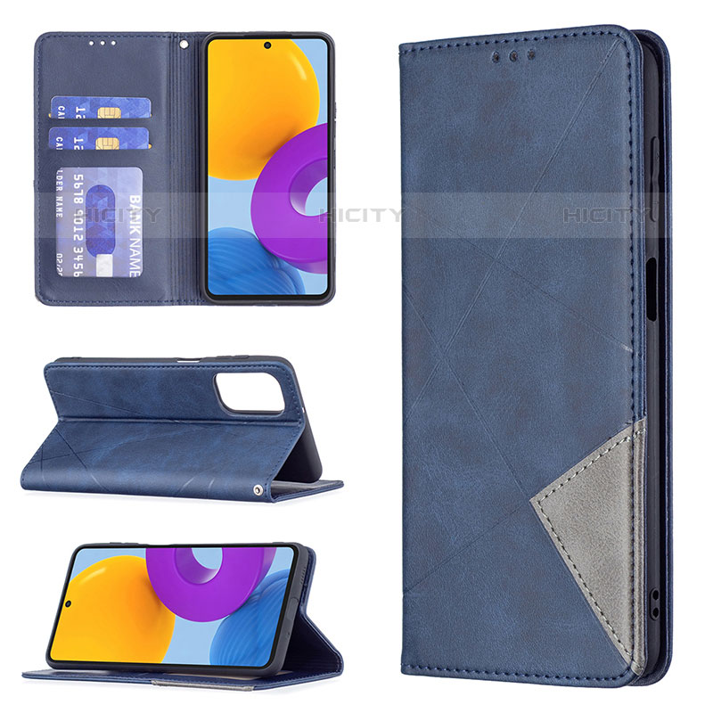 Handytasche Stand Schutzhülle Flip Leder Hülle B07F für Samsung Galaxy M52 5G