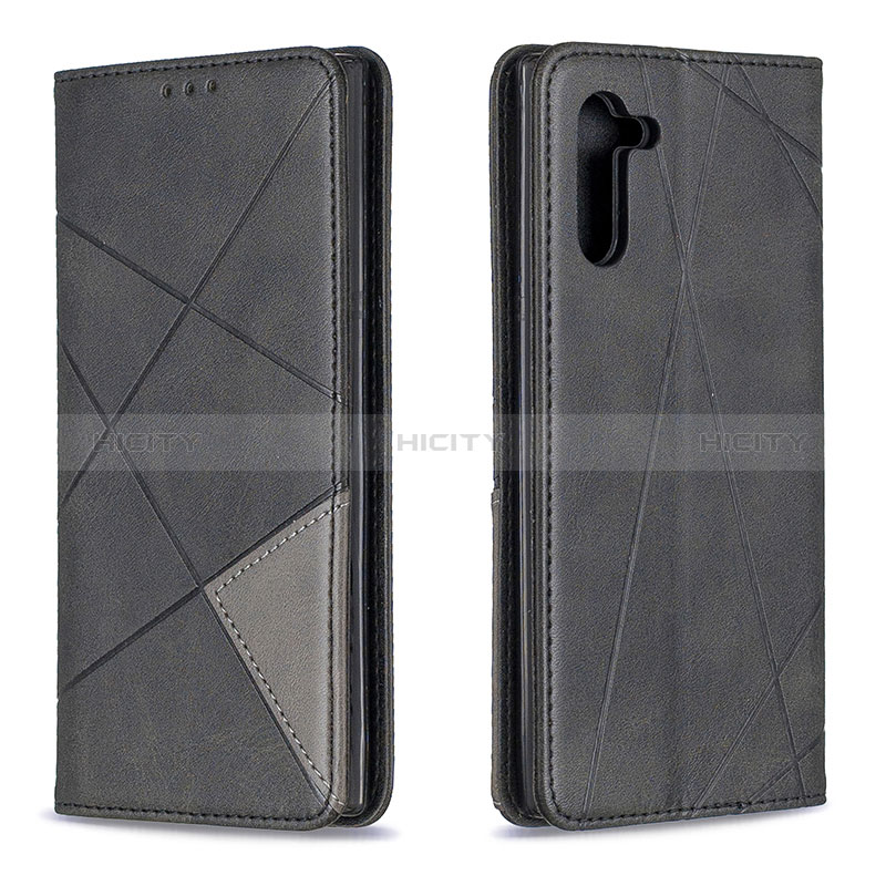 Handytasche Stand Schutzhülle Flip Leder Hülle B07F für Samsung Galaxy Note 10 5G Schwarz Plus