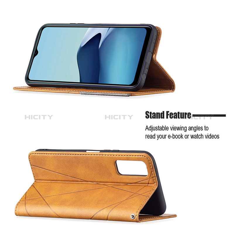 Handytasche Stand Schutzhülle Flip Leder Hülle B07F für Vivo Y30 (2021)