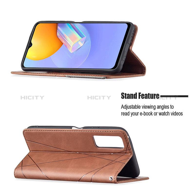 Handytasche Stand Schutzhülle Flip Leder Hülle B07F für Vivo Y53s NFC