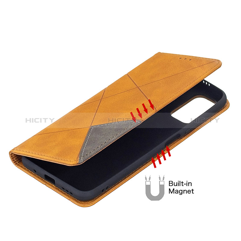 Handytasche Stand Schutzhülle Flip Leder Hülle B07F für Xiaomi POCO M3 Pro 5G