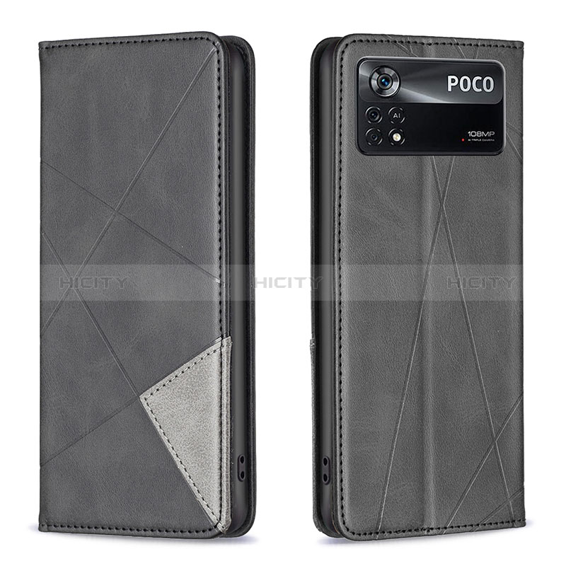 Handytasche Stand Schutzhülle Flip Leder Hülle B07F für Xiaomi Poco X4 Pro 5G