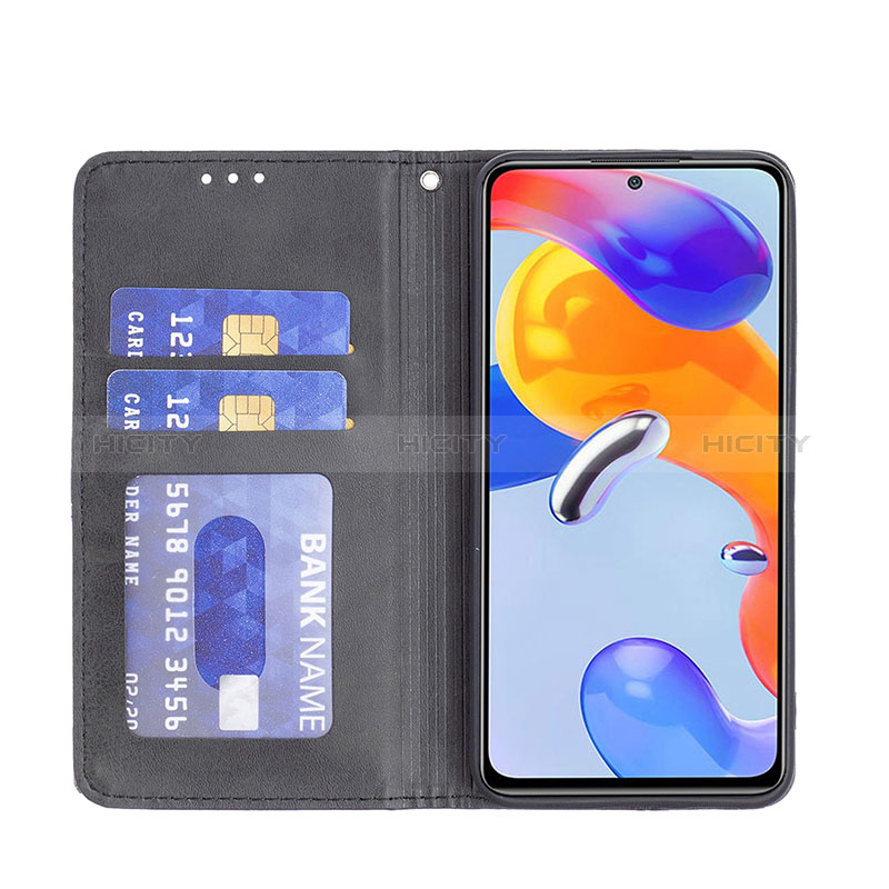 Handytasche Stand Schutzhülle Flip Leder Hülle B07F für Xiaomi Redmi Note 11 Pro 4G