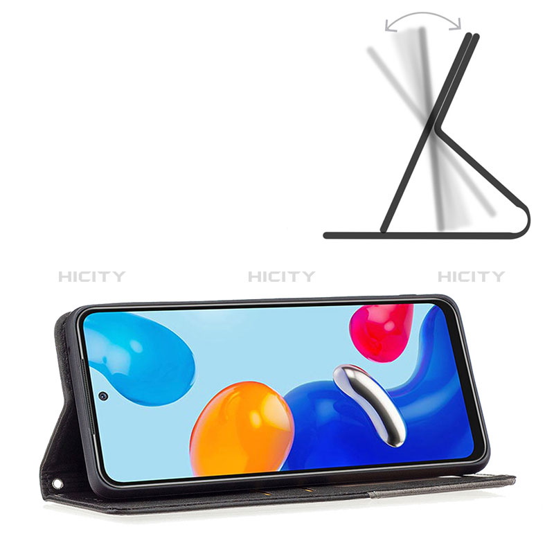 Handytasche Stand Schutzhülle Flip Leder Hülle B07F für Xiaomi Redmi Note 11S 4G