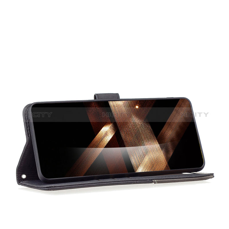 Handytasche Stand Schutzhülle Flip Leder Hülle B08F für Huawei Honor X7a groß