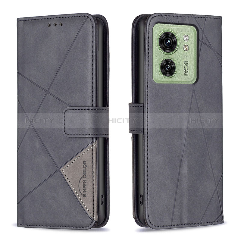 Handytasche Stand Schutzhülle Flip Leder Hülle B08F für Motorola Moto Edge (2023) 5G