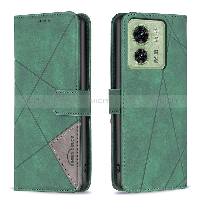 Handytasche Stand Schutzhülle Flip Leder Hülle B08F für Motorola Moto Edge (2023) 5G