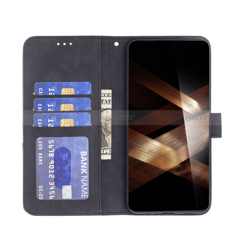 Handytasche Stand Schutzhülle Flip Leder Hülle B08F für Motorola Moto Edge 40 Neo 5G