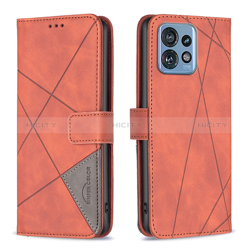 Handytasche Stand Schutzhülle Flip Leder Hülle B08F für Motorola Moto Edge Plus (2023) 5G