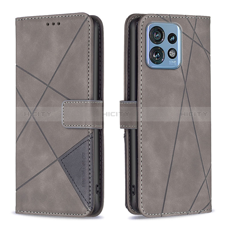 Handytasche Stand Schutzhülle Flip Leder Hülle B08F für Motorola Moto Edge Plus (2023) 5G