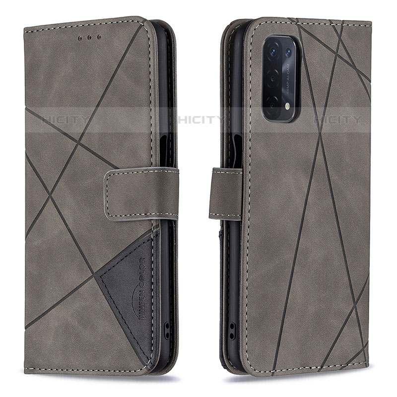 Handytasche Stand Schutzhülle Flip Leder Hülle B08F für OnePlus Nord N200 5G