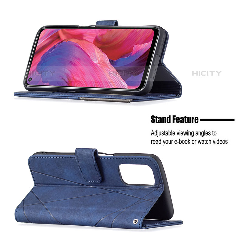 Handytasche Stand Schutzhülle Flip Leder Hülle B08F für OnePlus Nord N200 5G