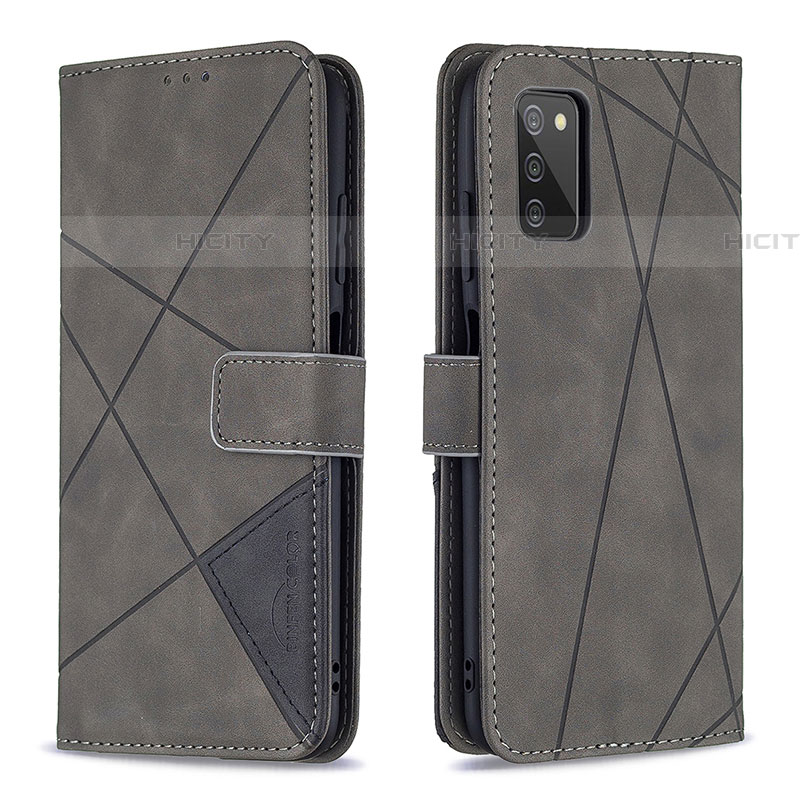 Handytasche Stand Schutzhülle Flip Leder Hülle B08F für Samsung Galaxy A03s