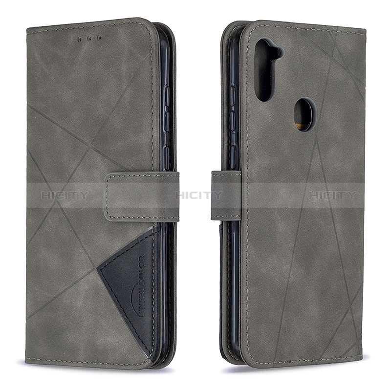 Handytasche Stand Schutzhülle Flip Leder Hülle B08F für Samsung Galaxy A11