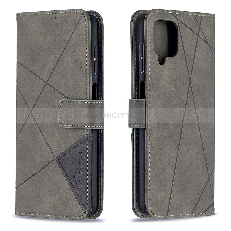 Handytasche Stand Schutzhülle Flip Leder Hülle B08F für Samsung Galaxy A12