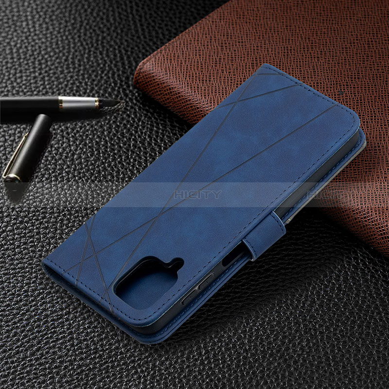 Handytasche Stand Schutzhülle Flip Leder Hülle B08F für Samsung Galaxy A12 5G