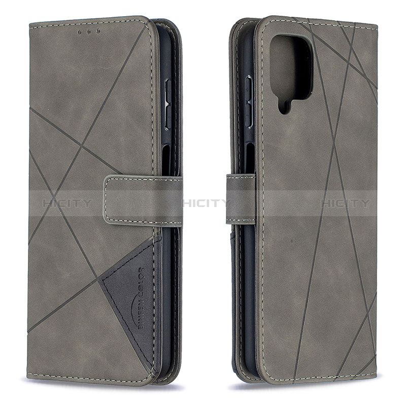 Handytasche Stand Schutzhülle Flip Leder Hülle B08F für Samsung Galaxy A12 5G