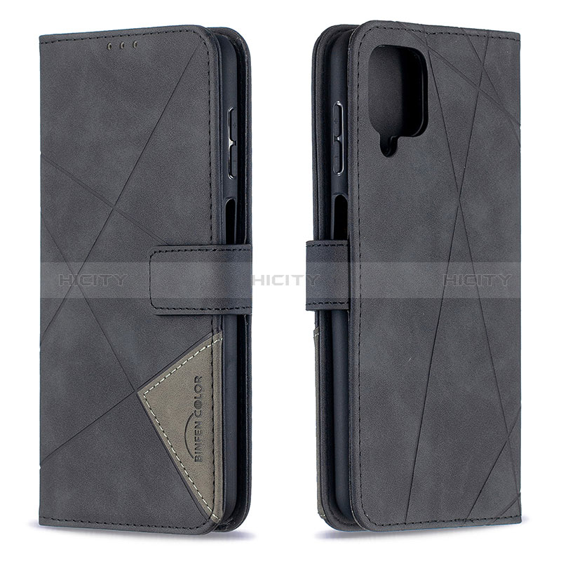 Handytasche Stand Schutzhülle Flip Leder Hülle B08F für Samsung Galaxy A12