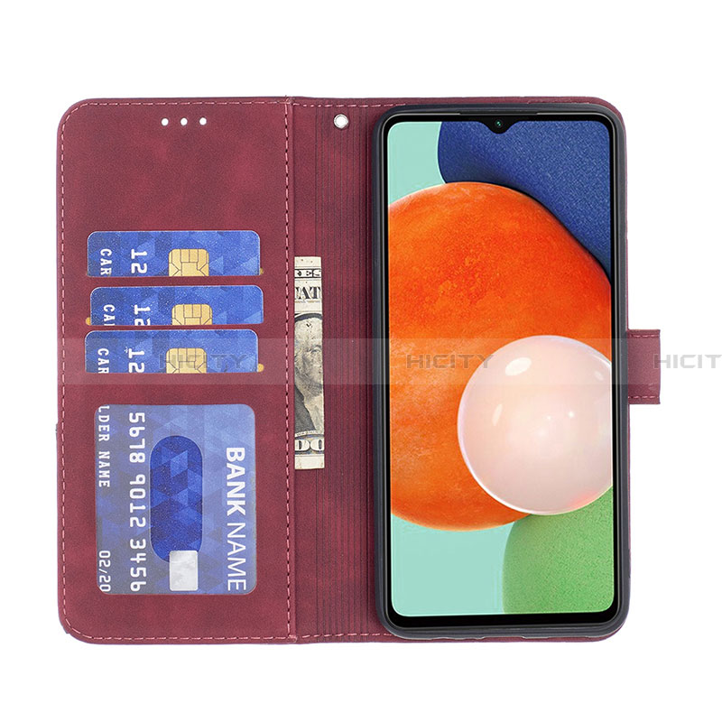 Handytasche Stand Schutzhülle Flip Leder Hülle B08F für Samsung Galaxy A13 4G