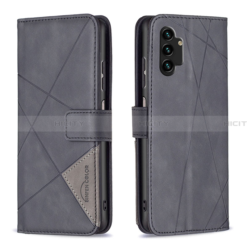 Handytasche Stand Schutzhülle Flip Leder Hülle B08F für Samsung Galaxy A13 4G