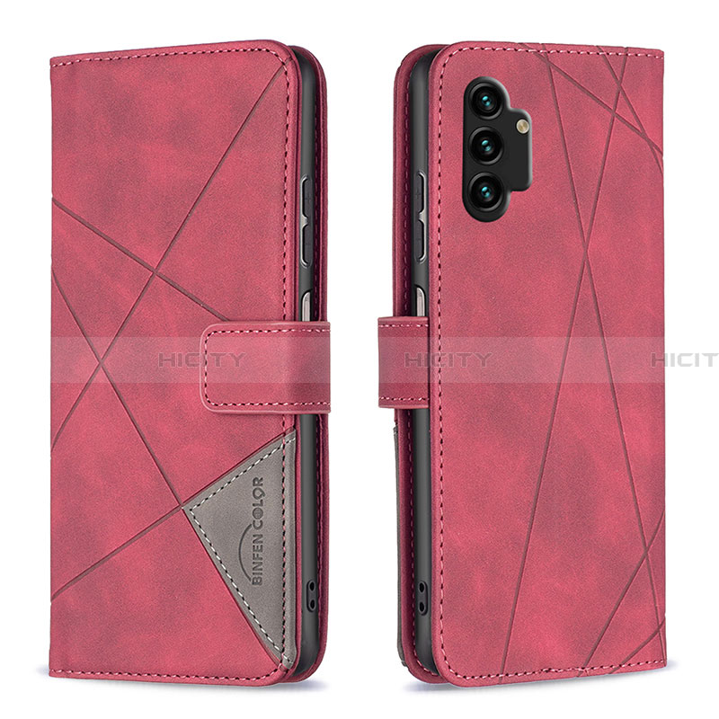 Handytasche Stand Schutzhülle Flip Leder Hülle B08F für Samsung Galaxy A13 4G