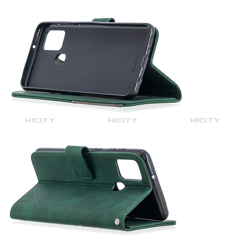 Handytasche Stand Schutzhülle Flip Leder Hülle B08F für Samsung Galaxy A21s