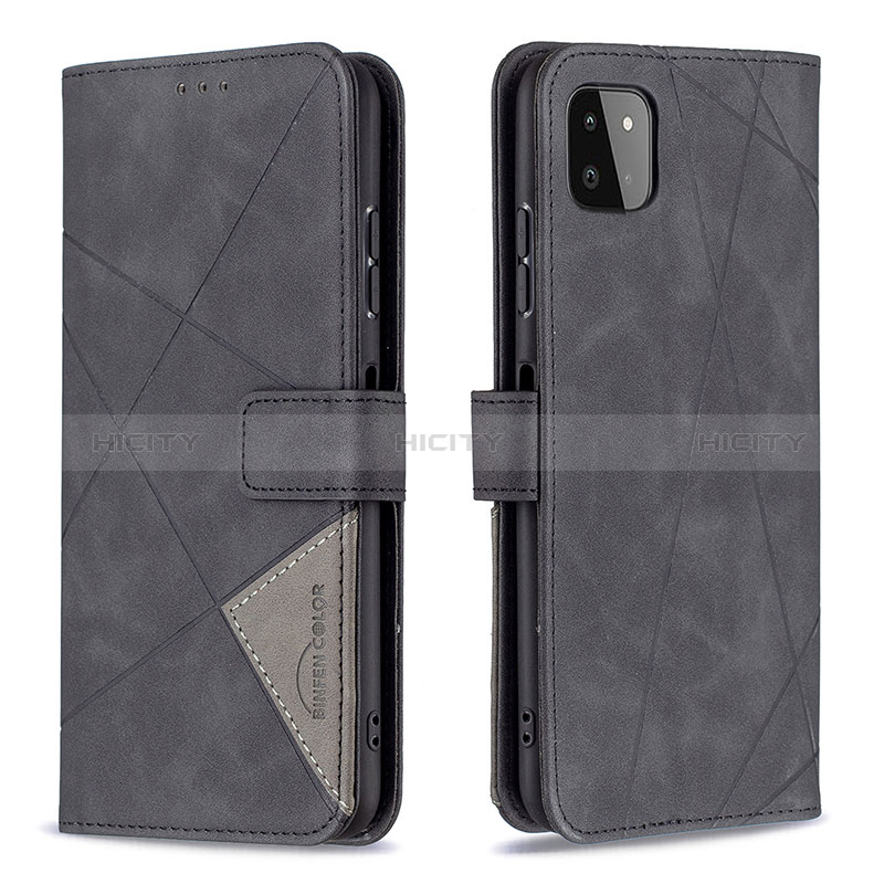 Handytasche Stand Schutzhülle Flip Leder Hülle B08F für Samsung Galaxy A22s 5G