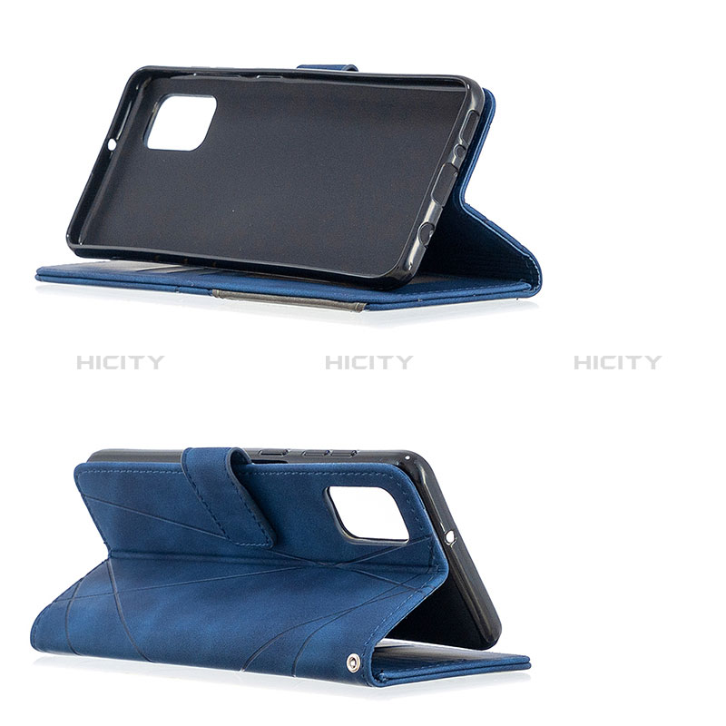 Handytasche Stand Schutzhülle Flip Leder Hülle B08F für Samsung Galaxy A31 groß