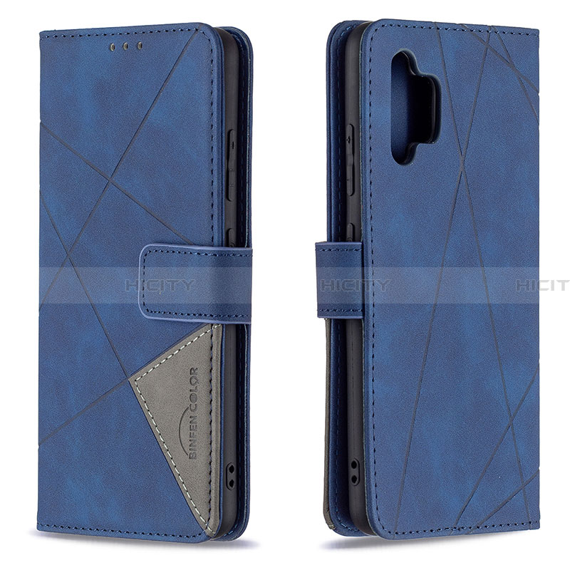 Handytasche Stand Schutzhülle Flip Leder Hülle B08F für Samsung Galaxy A32 4G groß