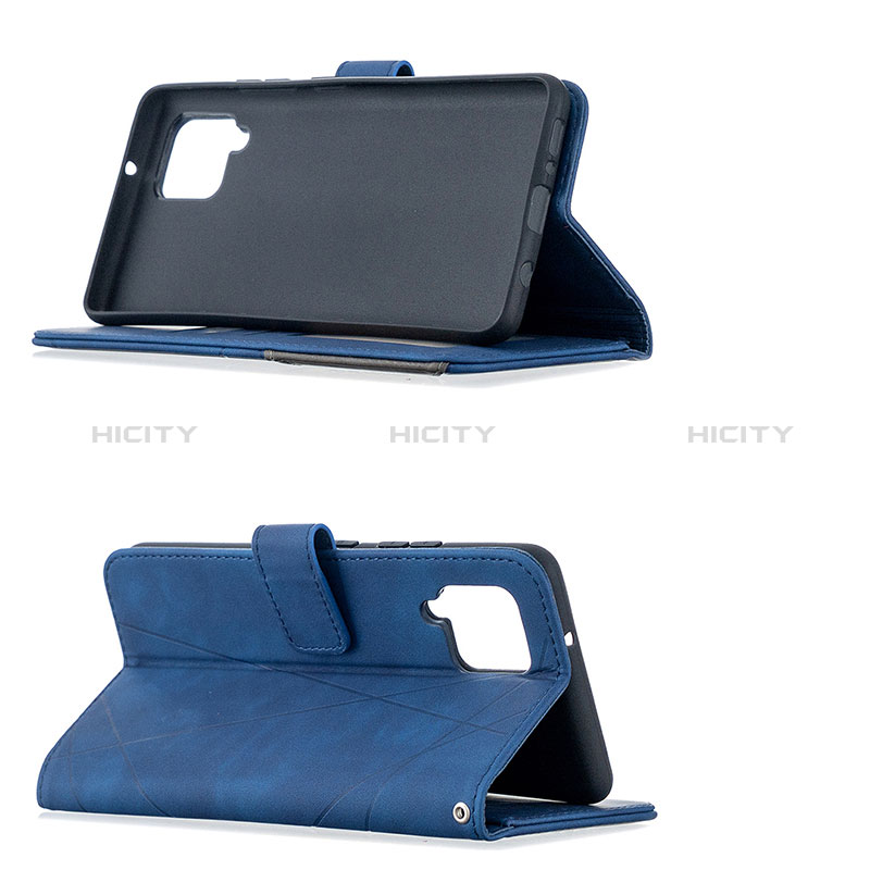 Handytasche Stand Schutzhülle Flip Leder Hülle B08F für Samsung Galaxy A42 5G groß