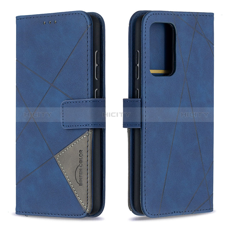 Handytasche Stand Schutzhülle Flip Leder Hülle B08F für Samsung Galaxy A52s 5G groß