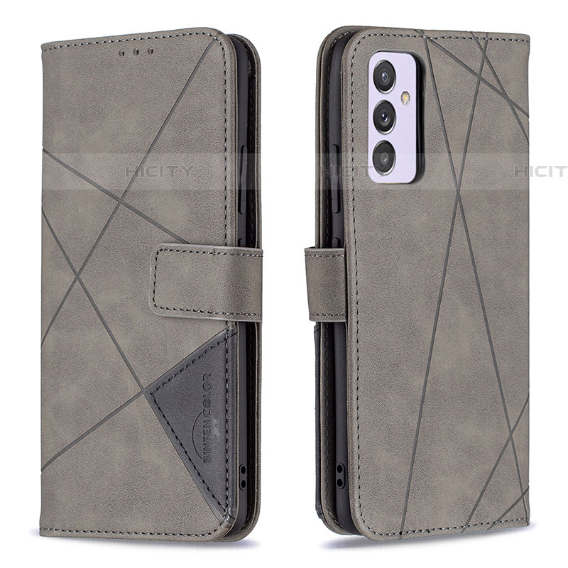 Handytasche Stand Schutzhülle Flip Leder Hülle B08F für Samsung Galaxy A54 5G groß