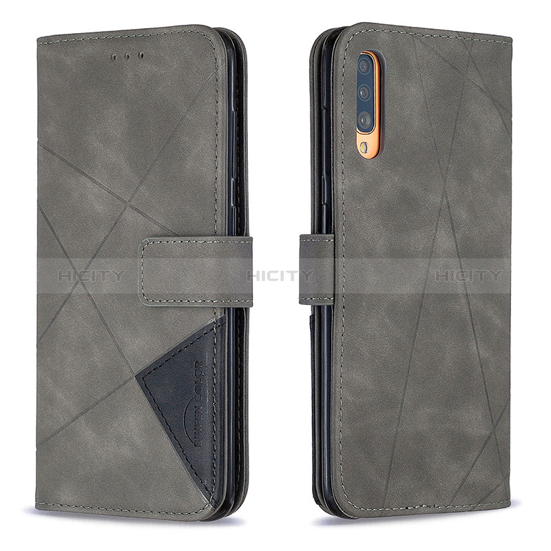 Handytasche Stand Schutzhülle Flip Leder Hülle B08F für Samsung Galaxy A70 groß