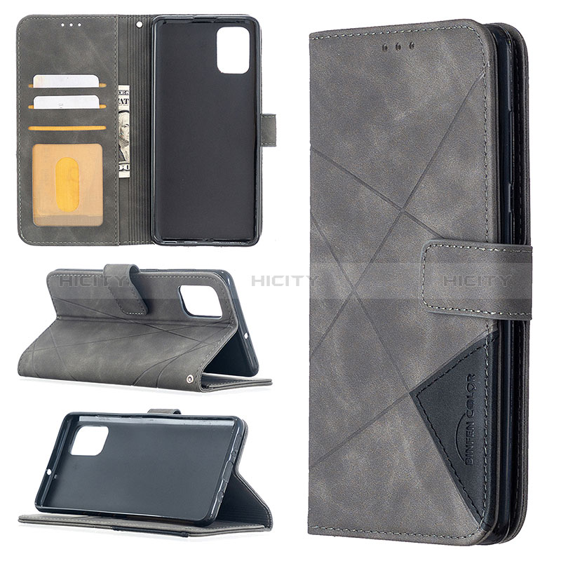 Handytasche Stand Schutzhülle Flip Leder Hülle B08F für Samsung Galaxy A71 5G